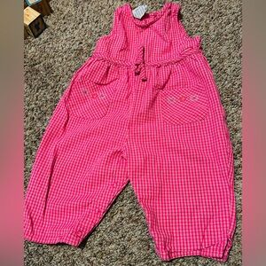 Toddler girl overall